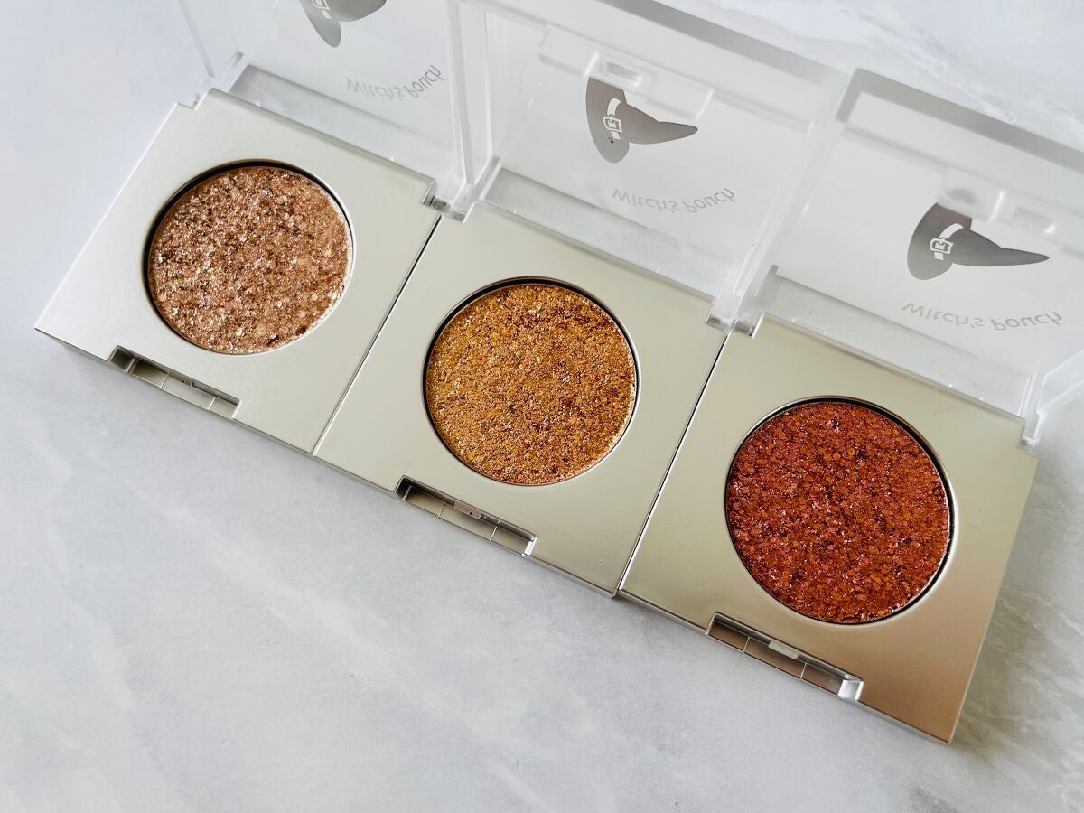 グリッター ビーム ピグメント/Witch's Pouch/グリッターを使ったクチコミ(2枚目)