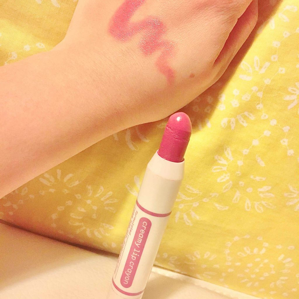 クリーミークレヨンリップ/ettusais/口紅を使ったクチコミ(1枚目)