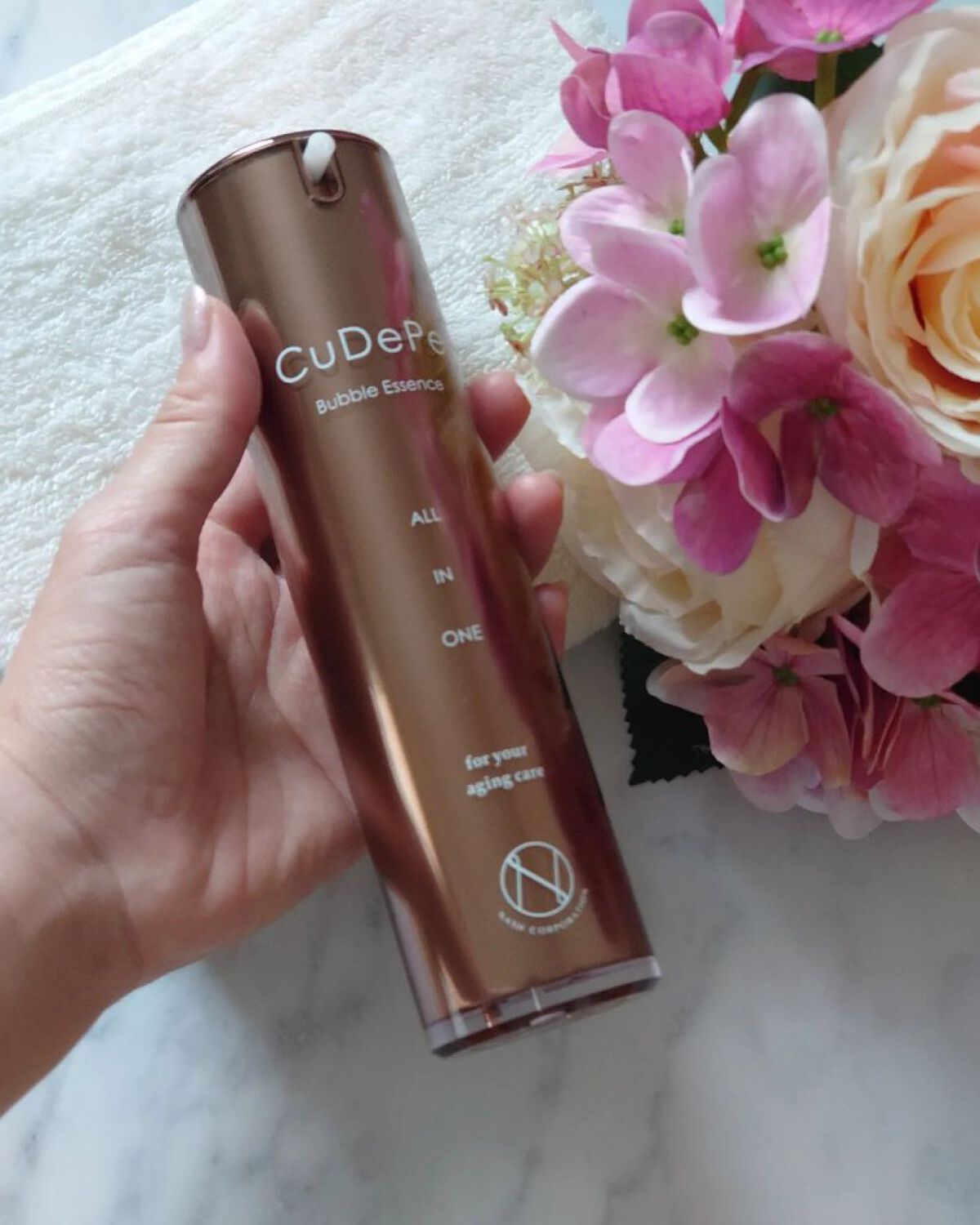 CuDePe バブルエッセンス/nash/オールインワン化粧品を使ったクチコミ（2枚目）