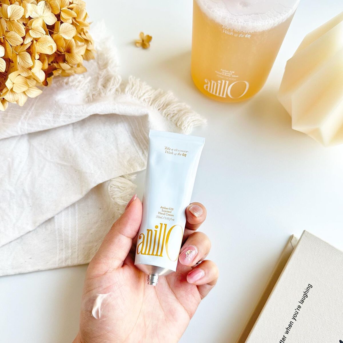アンバー528 センティッドハンドクリーム/ANILLO/ハンドクリームを使ったクチコミ(4枚目)