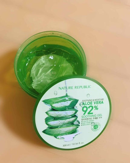 マイルド&モイスチャーアロエジェル/ネイチャーリパブリック/ボディローションを使ったクチコミ(1枚目)