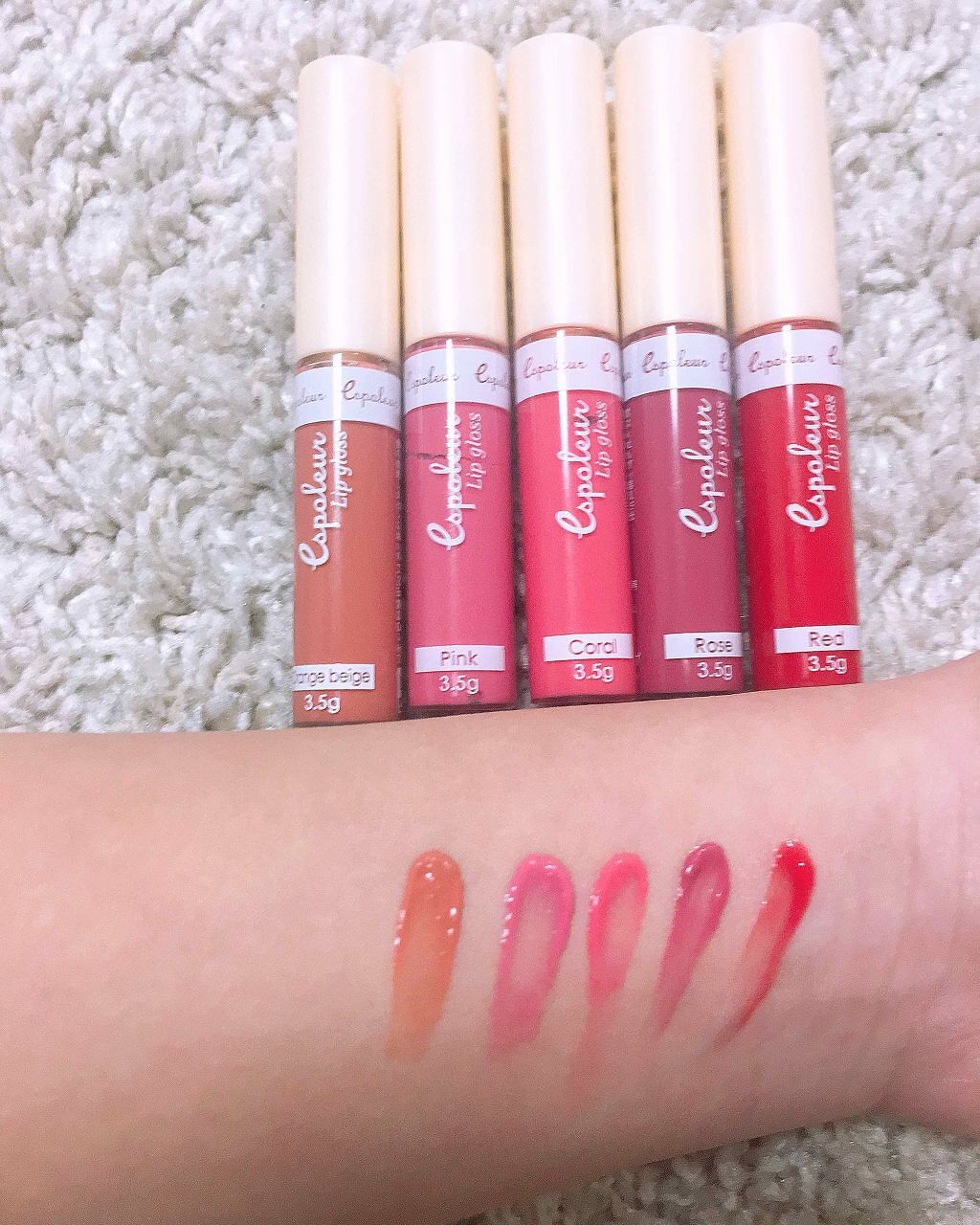 エスポルールリップグロス/エスポルール/リップグロスを使ったクチコミ（2枚目）