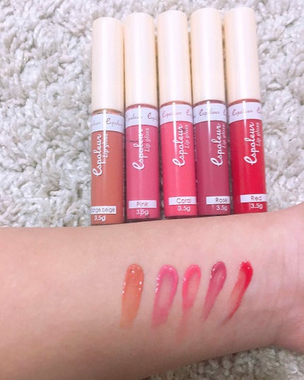 エスポルールリップグロス/エスポルール/リップグロスを使ったクチコミ(2枚目)