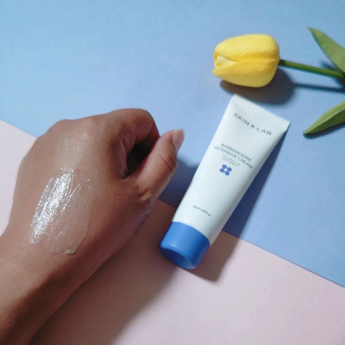 バリアダームモイストクリーム/SKIN&LAB/フェイスクリームを使ったクチコミ(7枚目)