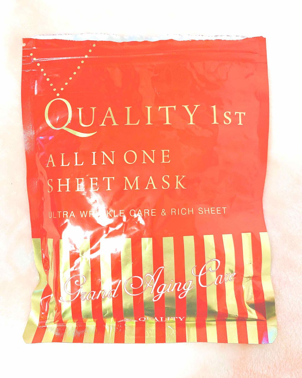 オールインワンシートマスク グランエイジングケア 携帯用/クオリティファースト/シートマスク・パックを使ったクチコミ(1枚目)