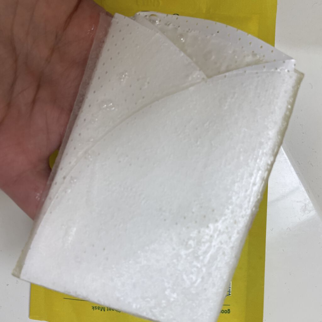 グーダル グリーンタンジェリンビタCセラムマスク/goodal/シートマスク・パックを使ったクチコミ（2枚目）