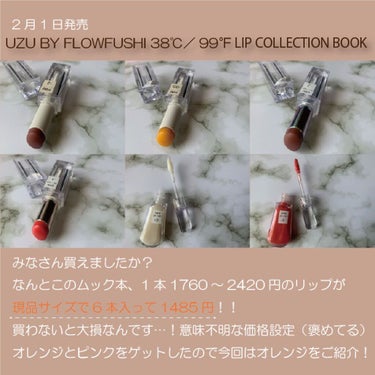 38°c/99°F   LIP COLLECTION BOOK RED edition/宝島社/雑誌を使ったクチコミ（2枚目）