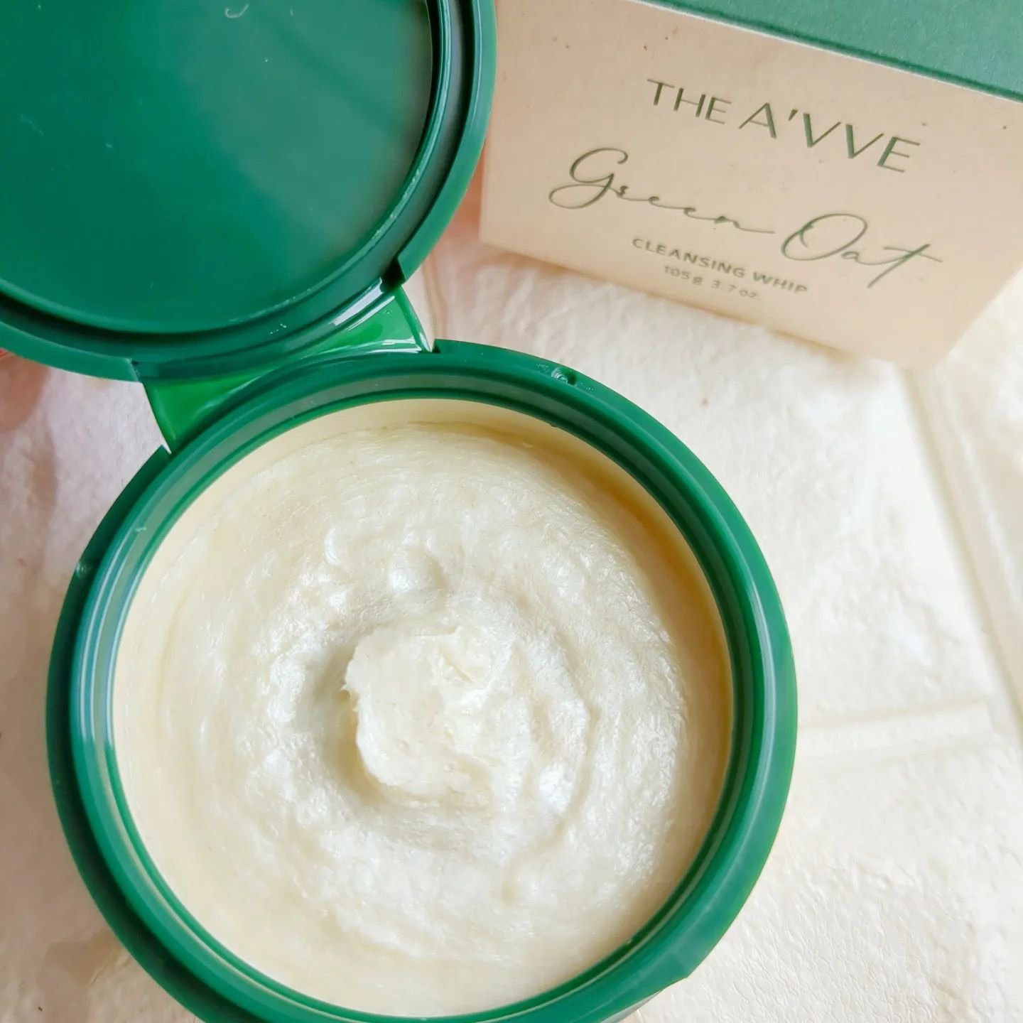 グリーンオートクレンジングホイップ/THE A'VVE/その他洗顔料を使ったクチコミ（3枚目）