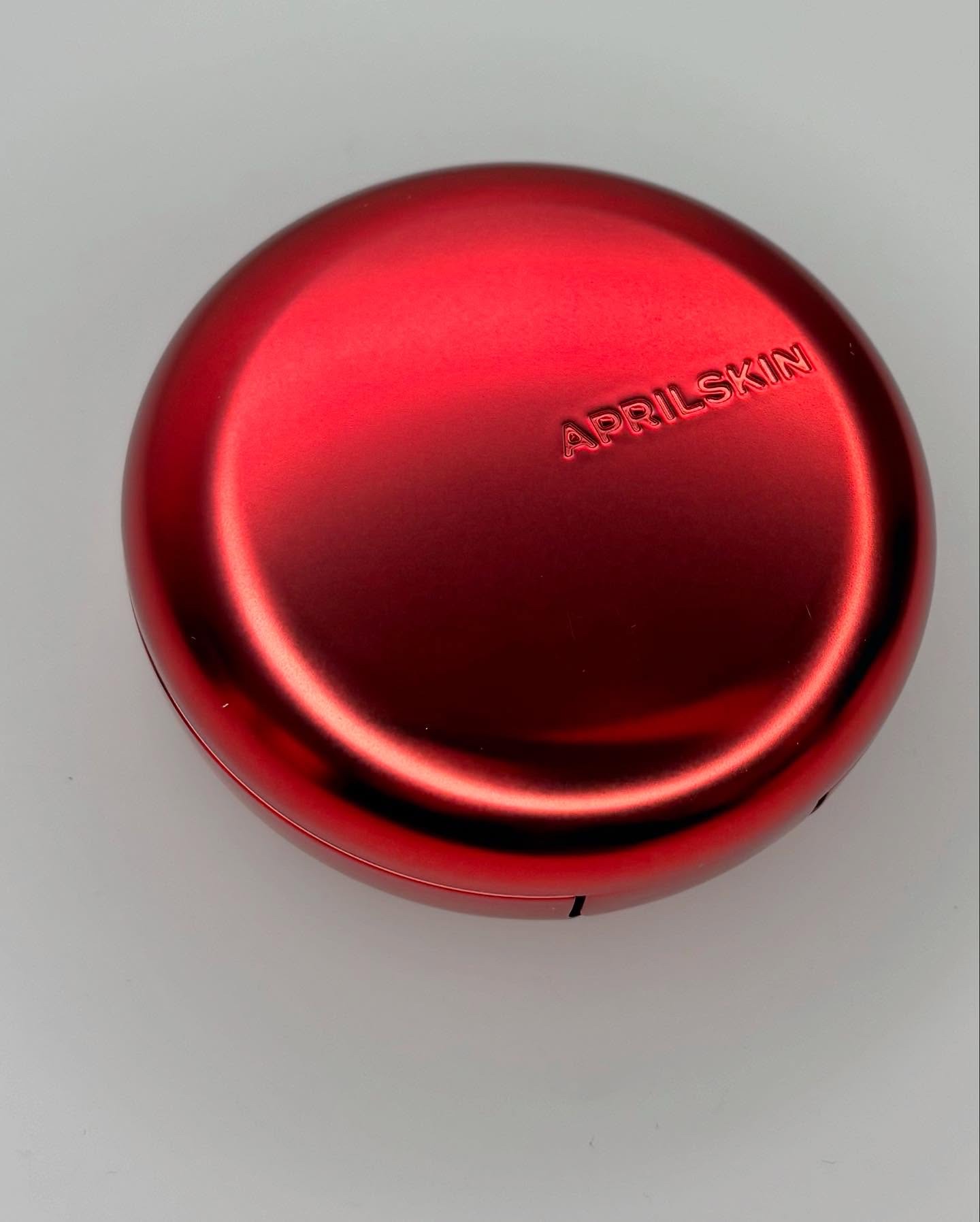 ハイパーカバーフィットクッション red/APRILSKIN/クッションファンデーションを使ったクチコミ（2枚目）