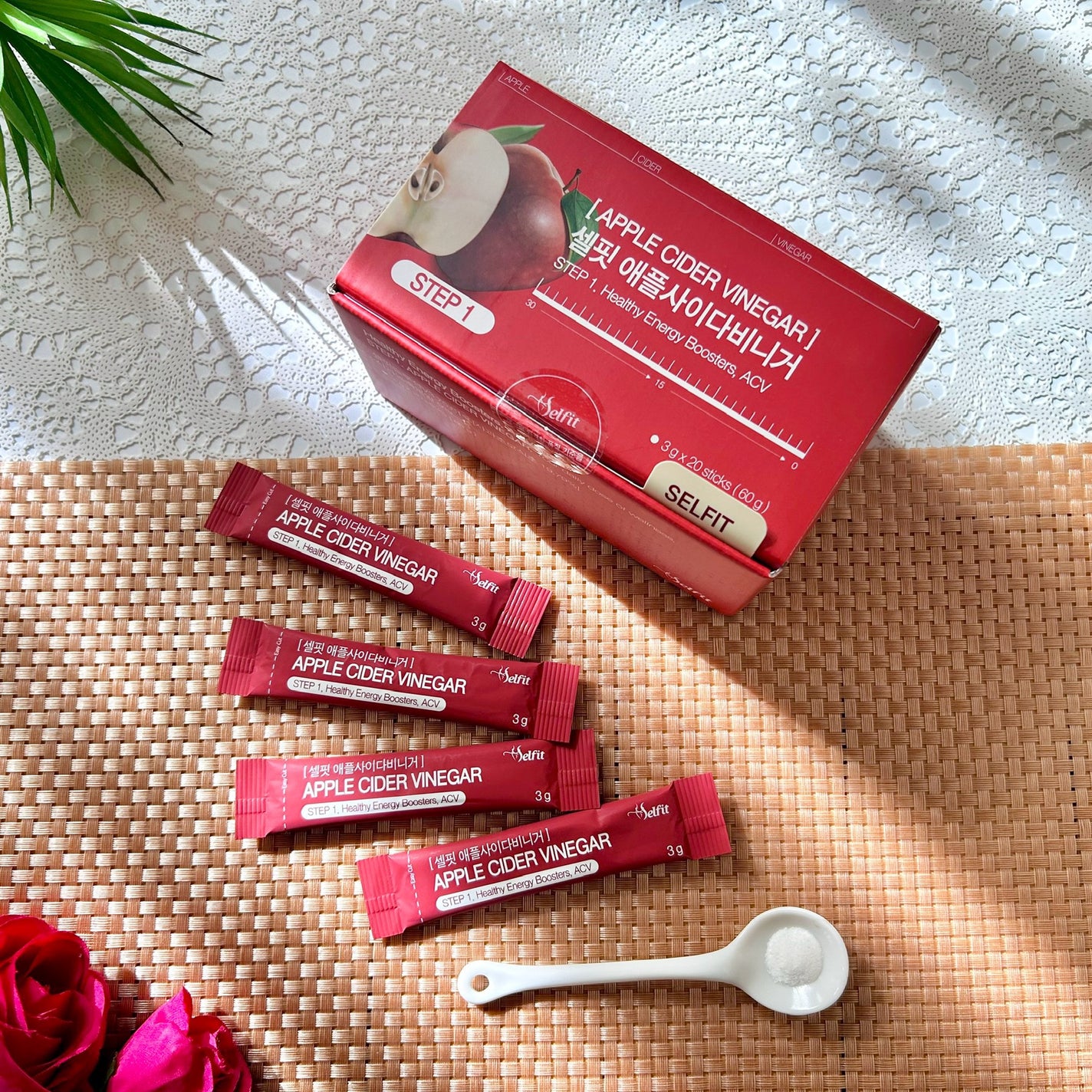 アップルサイダービネガー ダイエットデトックス血糖値ケアA.C.V/SELFIT /美容サプリメントを使ったクチコミ(6枚目)