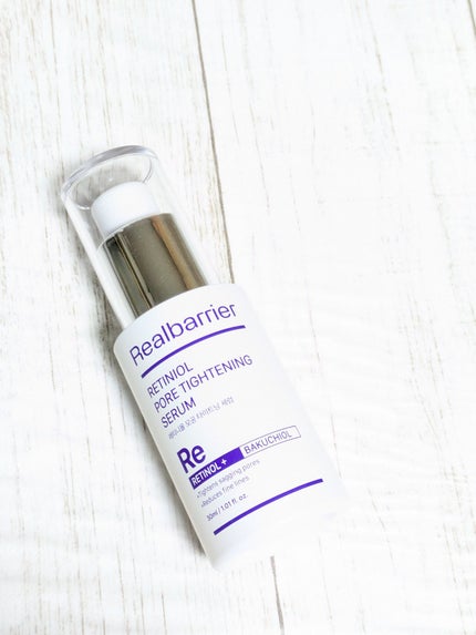 レチ二オールポアタイトニングセラム/Real Barrier/美容液を使ったクチコミ(4枚目)