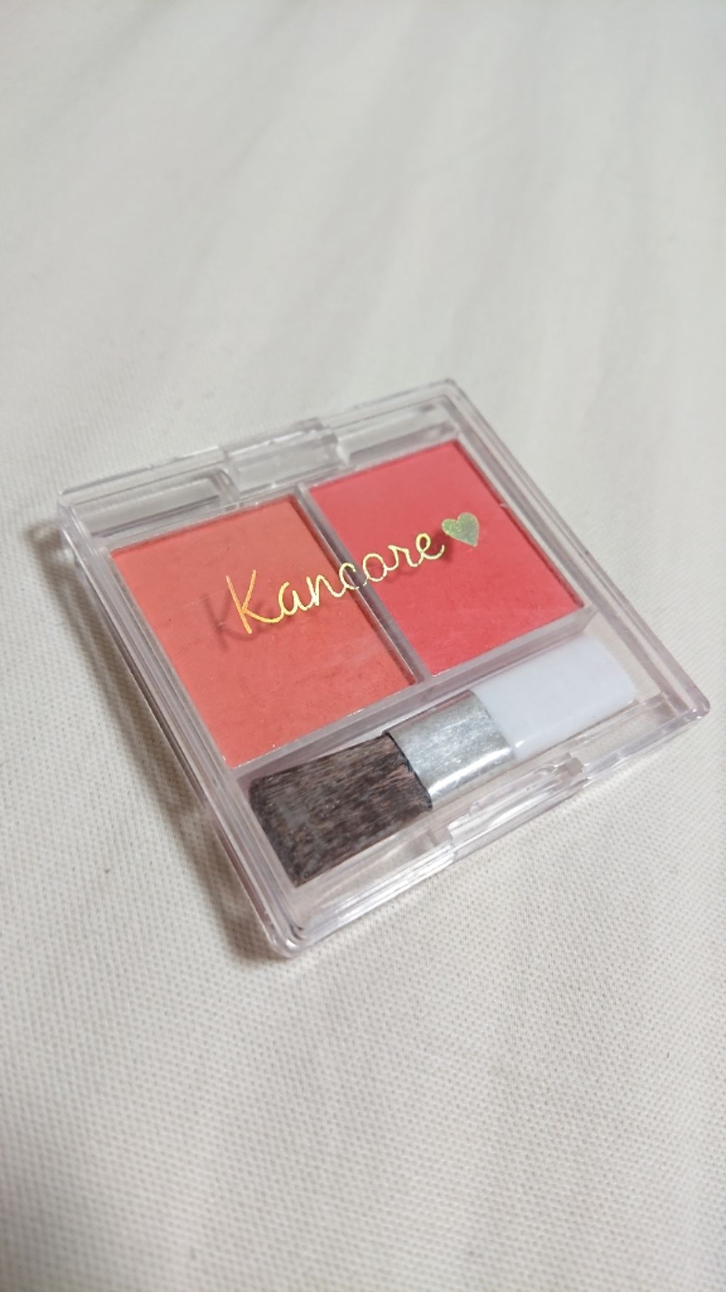 ダイソー 関西コレクションコラボコスメ/DAISO/パウダーチークを使ったクチコミ（3枚目）