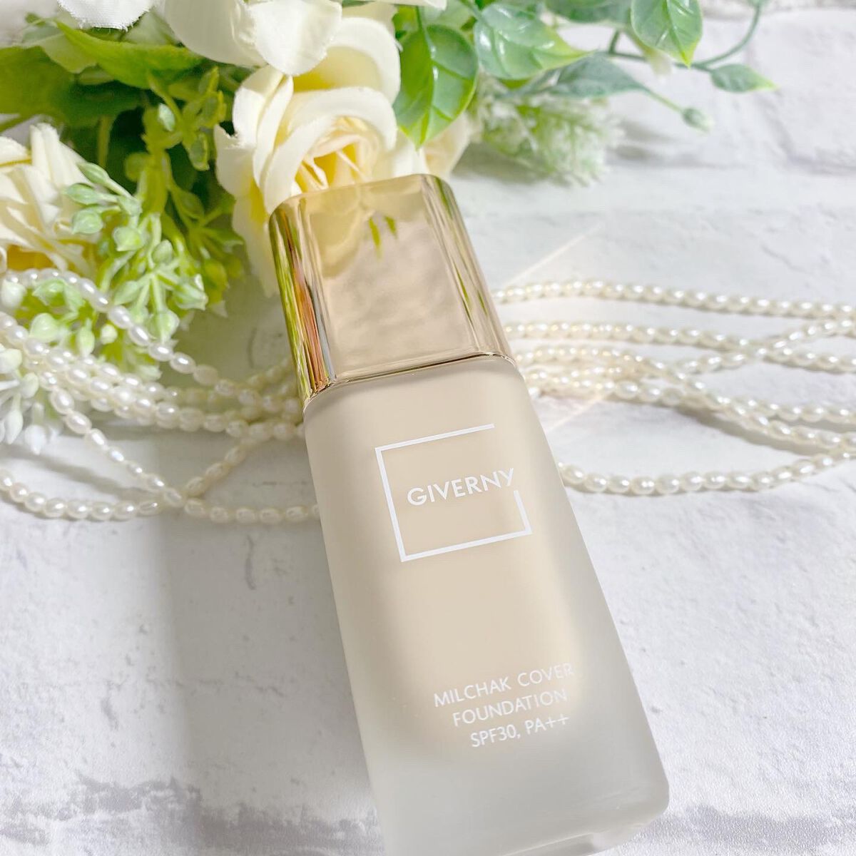 密着カバーファンデーション/GIVERNY/リキッドファンデーションを使ったクチコミ(4枚目)