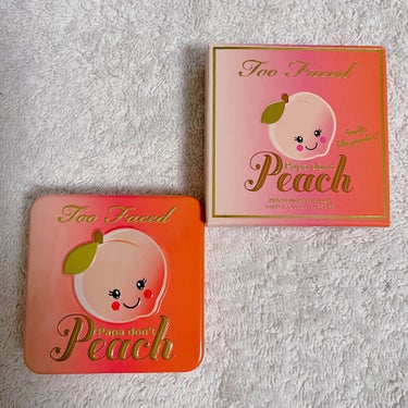 パパドントピーチ インフューズド チーク/Too Faced/パウダーチークを使ったクチコミ（2枚目）