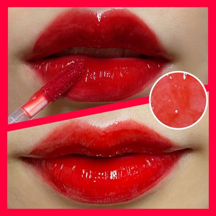 ジューシーラスティングティント/rom&nd/リップティントを使ったクチコミ(2枚目)