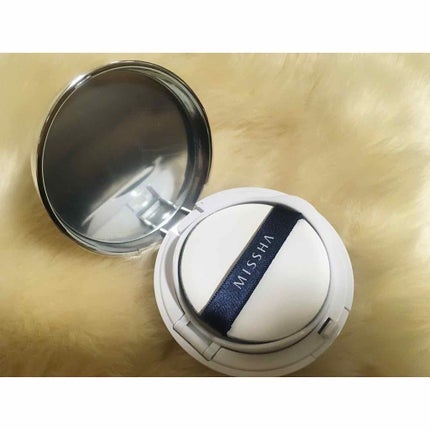 M クッション ファンデーション(モイスチャー)/MISSHA/クッションファンデーションを使ったクチコミ(2枚目)