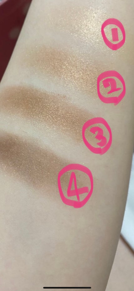 スキニーリッチシャドウ/excel/アイシャドウパレットを使ったクチコミ(3枚目)