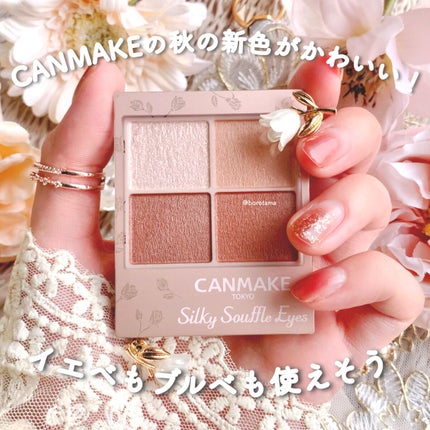 シルキースフレアイズ(マットタイプ)/キャンメイク/アイシャドウパレットを使ったクチコミ(2枚目)