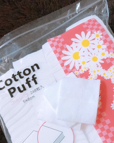 コットン・ラボ Cotton Puffのクチコミ「コットン・ラボ　Cotton Puff



ドラッグストアで200円程で購入^ ^

大容量.....」（1枚目）