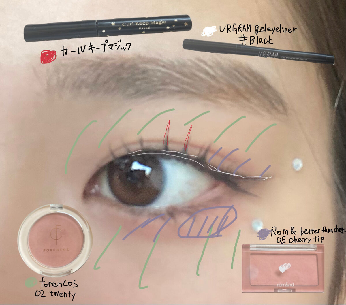 ピュアブラッシャー パフ付き 02 トゥエンティー/フォレンコス/パウダーチークを使ったクチコミ（3枚目）