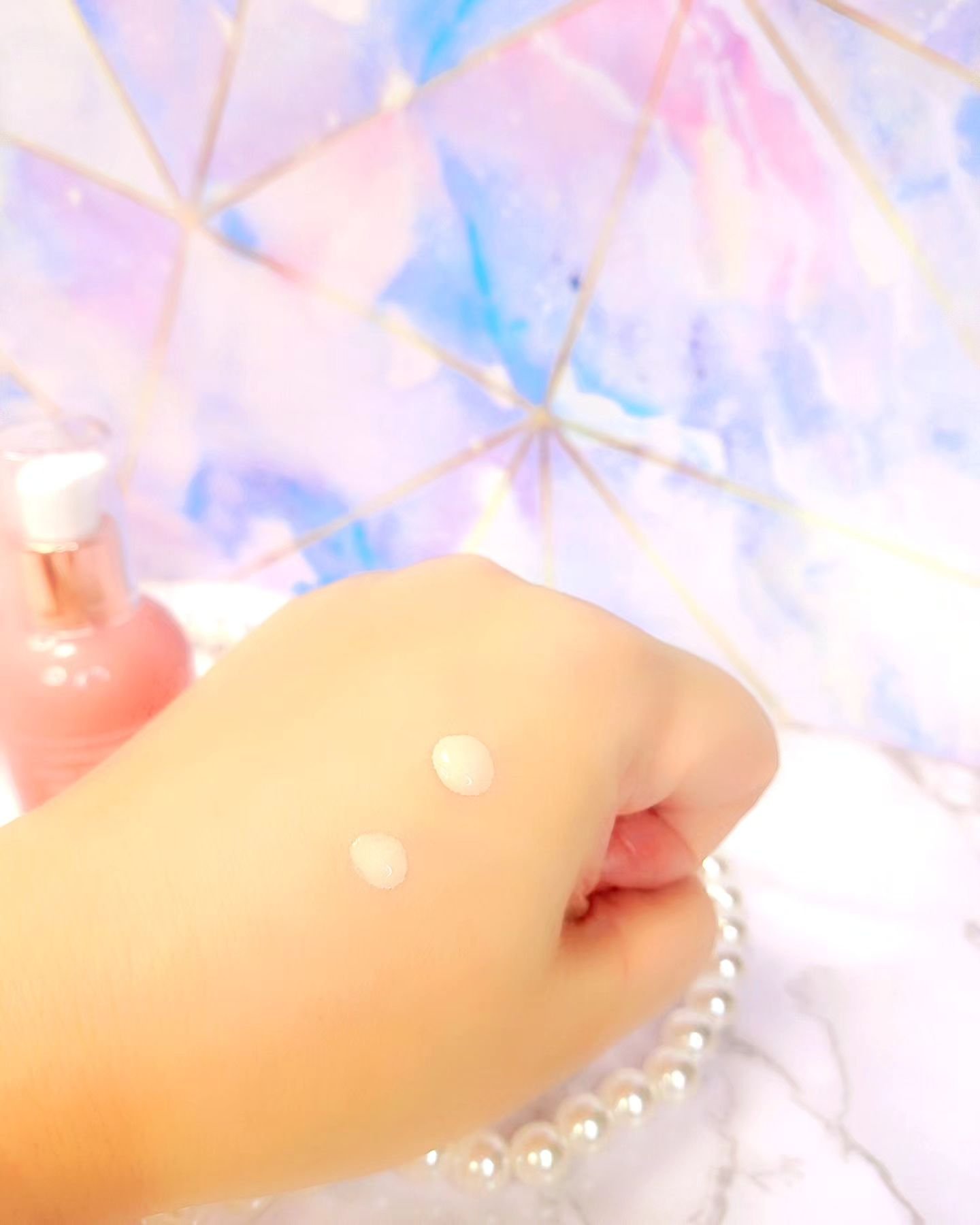 ピンクトーンアップサンセラム/LOVELYCC/化粧下地を使ったクチコミ（2枚目）