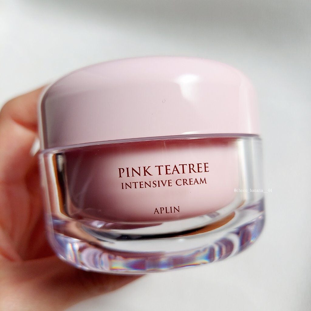 ピンクティーツリークリーム/APLIN/フェイスクリームを使ったクチコミ(1枚目)