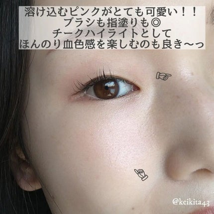 ドレープド シマーグロウ/excel/パウダーハイライトを使ったクチコミ(5枚目)