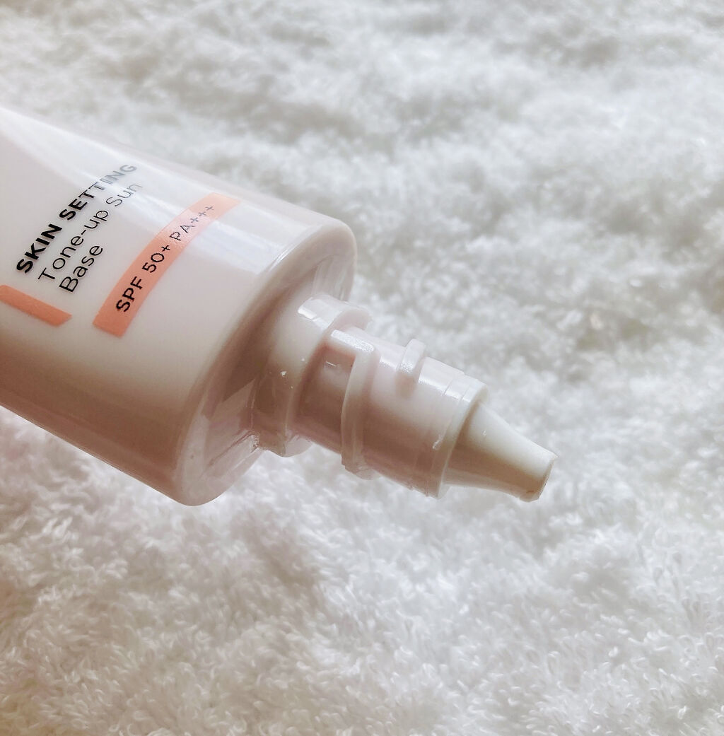 ジョンセンムル スキンセッティングトーンアップ サンベース/JUNG SAEM MOOL/化粧下地を使ったクチコミ（3枚目）