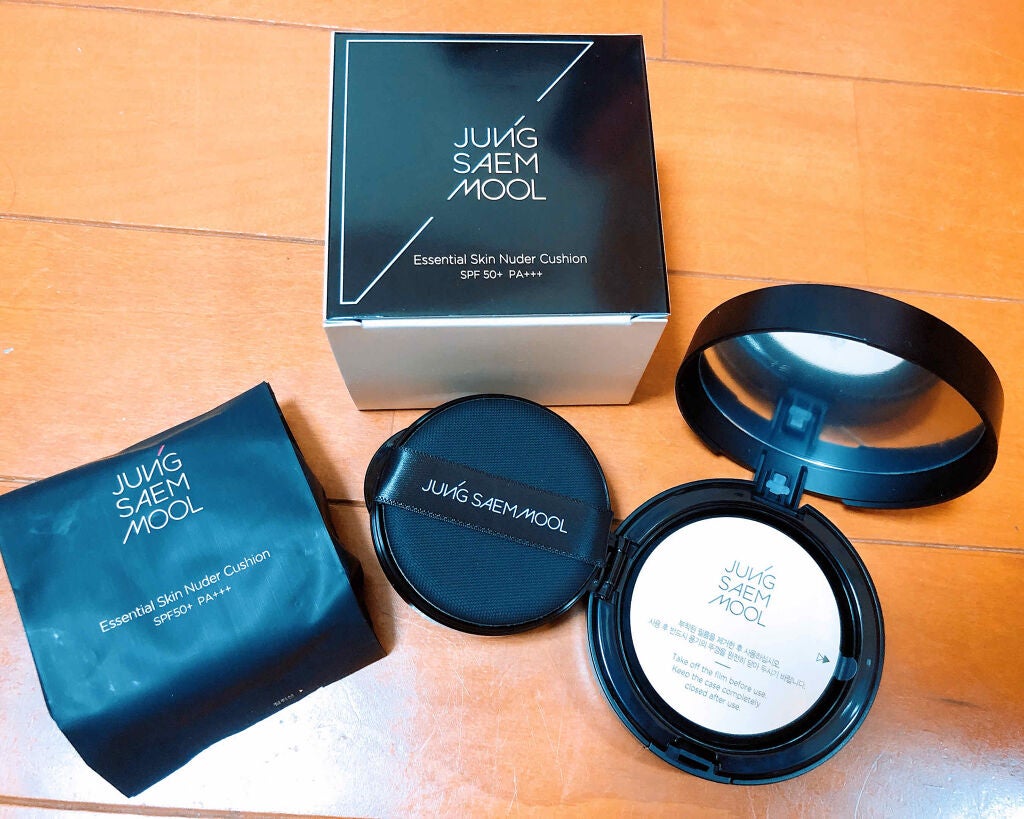 ジョンセンムル エッセンシャル スキン ヌーダー クッション/JUNG SAEM MOOL/クッションファンデーションを使ったクチコミ(1枚目)