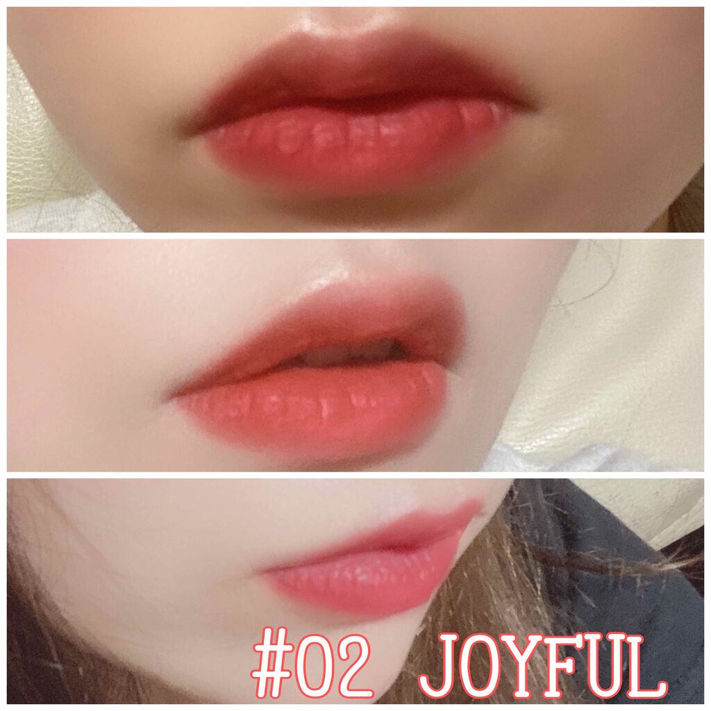 ゼロベルベットティント/rom&nd/リップティントを使ったクチコミ(2枚目)