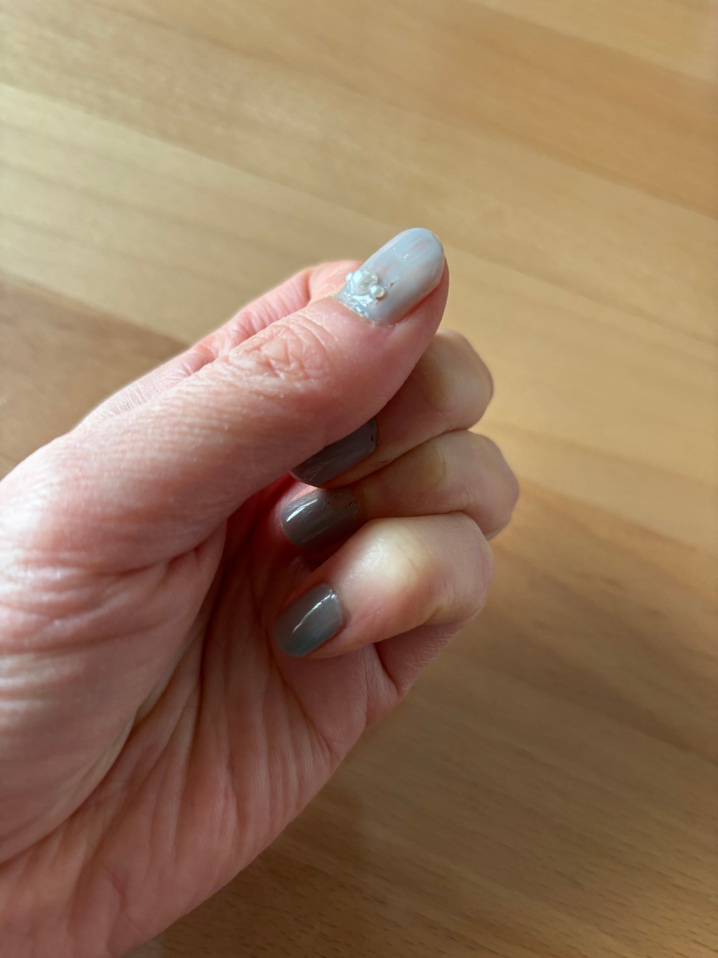 クイッククリスタルコートⅡ/ネイリスト/ネイルトップコートを使ったクチコミ(2枚目)