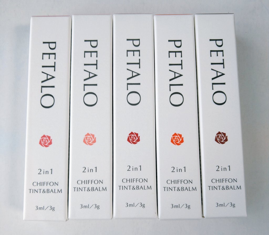 2イン1 シフォンティントバーム/PETALO/リップティントを使ったクチコミ（3枚目）