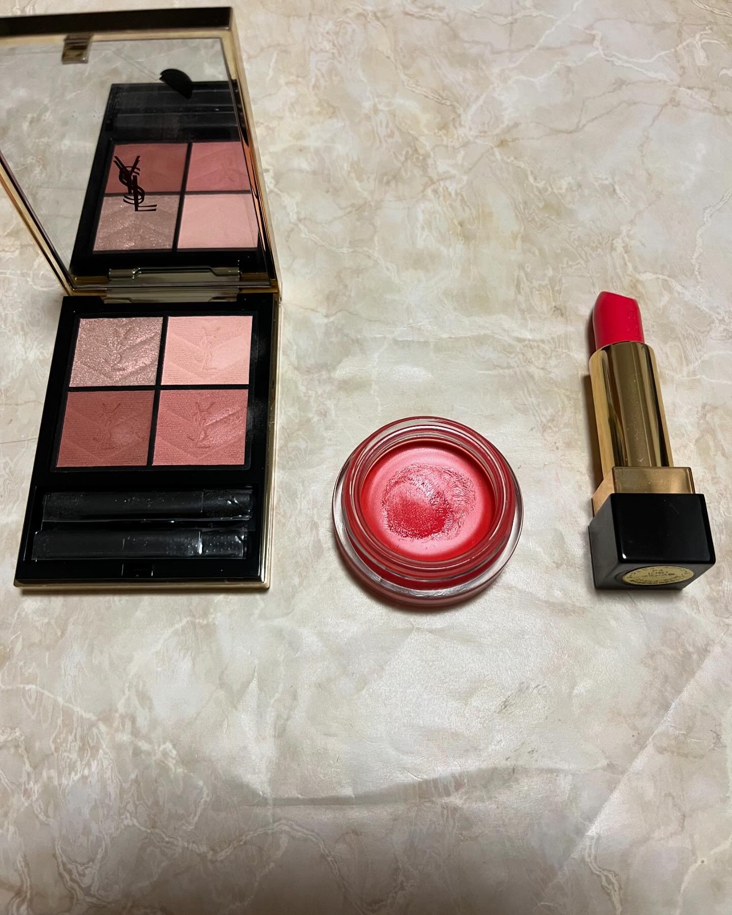 ルージュ ピュールクチュール P4/YVES SAINT LAURENT BEAUTE/口紅を使ったクチコミ（1枚目）