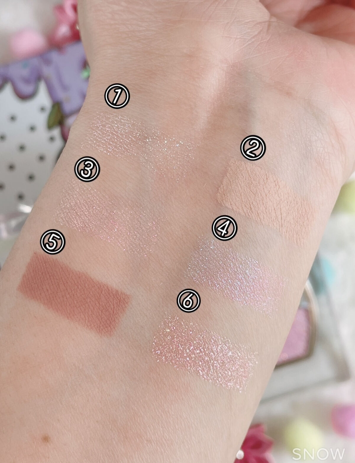 レトロマグネティック アイシャドウパレット  03 ロックベイビー(Rock Baby)/FlowerKnows/アイシャドウパレットを使ったクチコミ（3枚目）