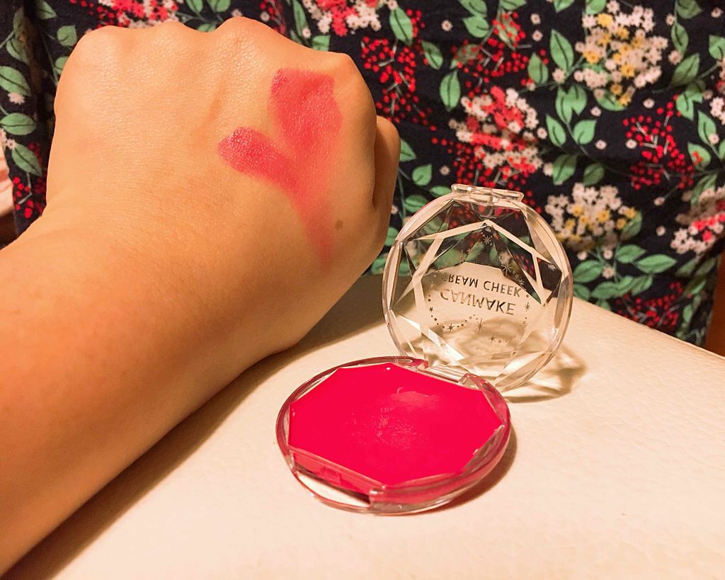 クリームチーク/キャンメイク/ジェル・クリームチークを使ったクチコミ（2枚目）