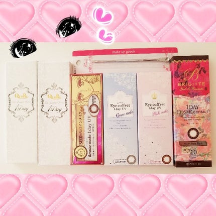 ヒロインメイク 1day UV M/シード/ワンデー(1DAY)カラコンを使ったクチコミ(1枚目)