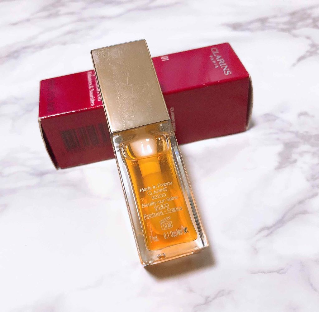 コンフォート リップオイル /CLARINS/リップグロスを使ったクチコミ(1枚目)