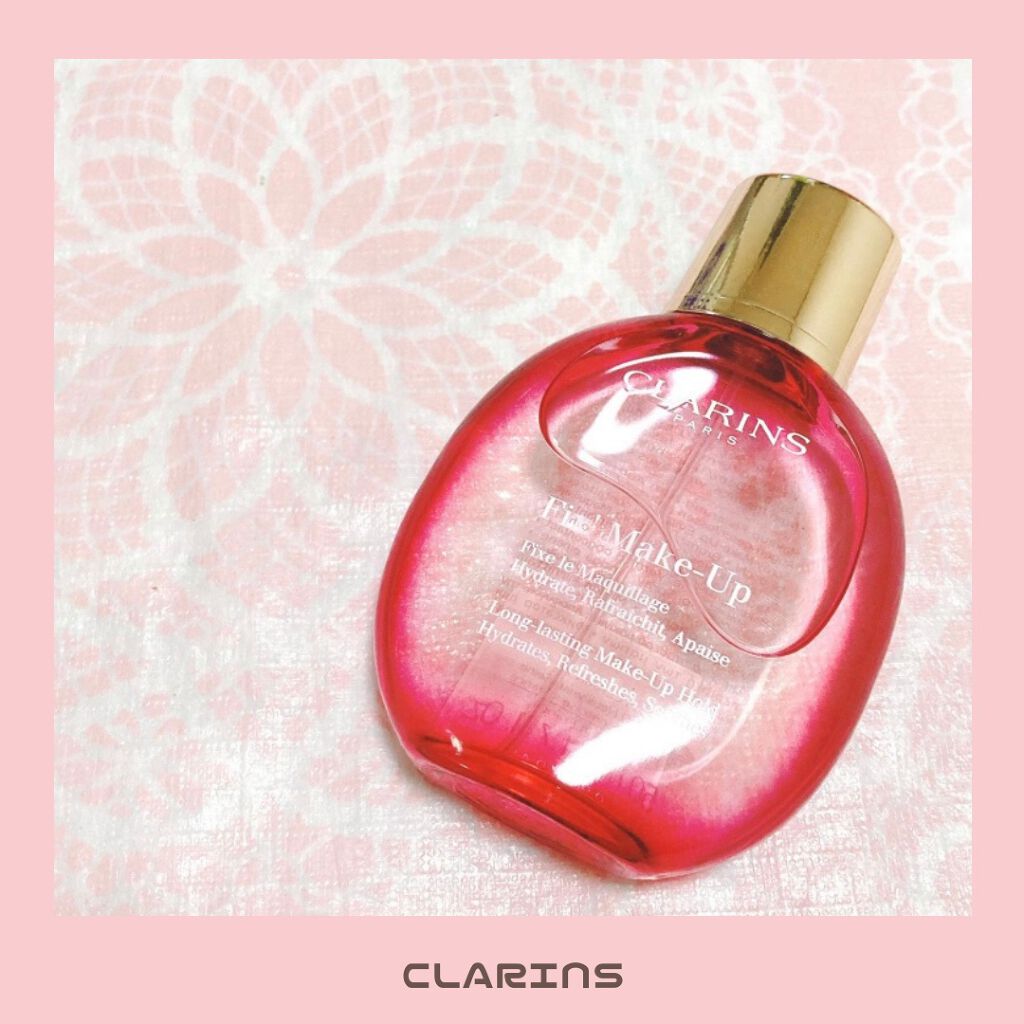 フィックス メイクアップ/CLARINS/ミスト状化粧水を使ったクチコミ(1枚目)