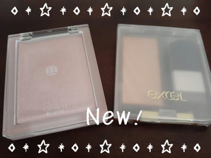 ドレープド シマーグロウ/excel/パウダーハイライトを使ったクチコミ(1枚目)