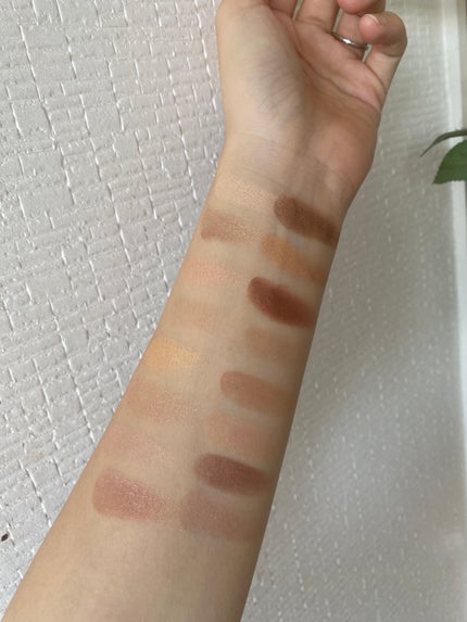 ベージュトーンアイシャドウ/CEZANNE/アイシャドウパレットを使ったクチコミ(7枚目)