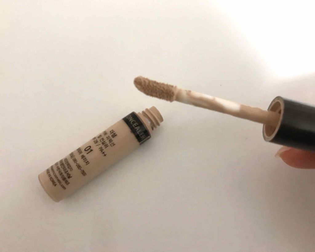 カバーパーフェクション チップコンシーラー/the SAEM/リキッドコンシーラーを使ったクチコミ(2枚目)