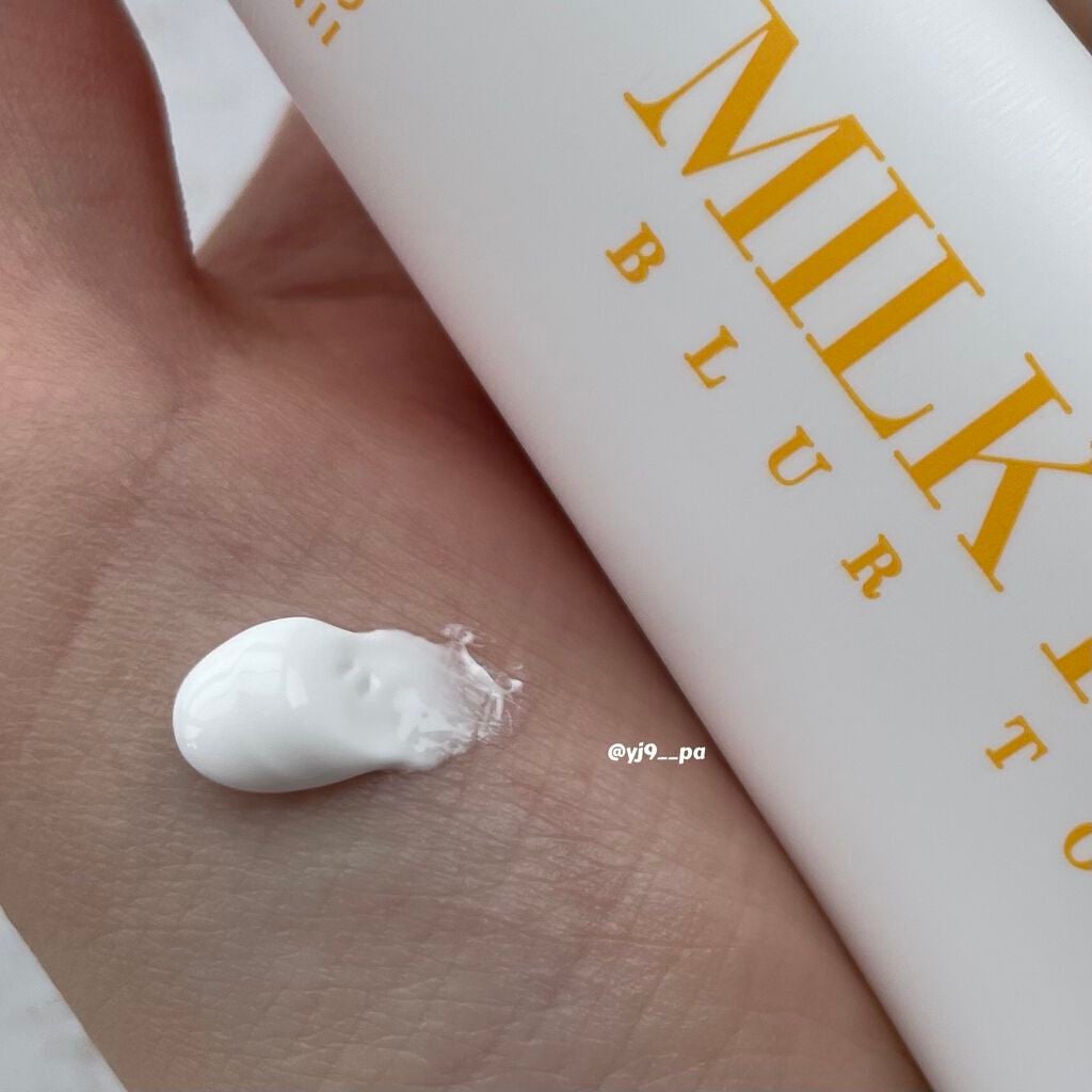 MILK FLOWER BLUR TONE UP/BLACK ROUGE/化粧下地を使ったクチコミ(2枚目)