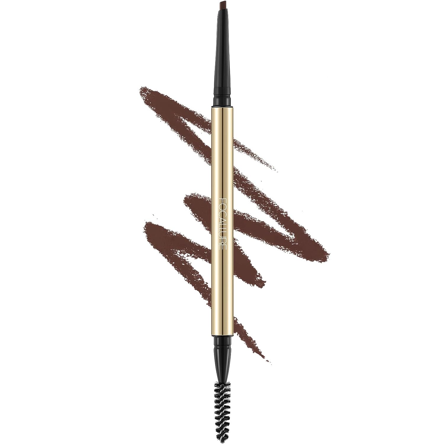 Eyebrow Pencil,Dual-Sided Brow Brush RD01 Auburn