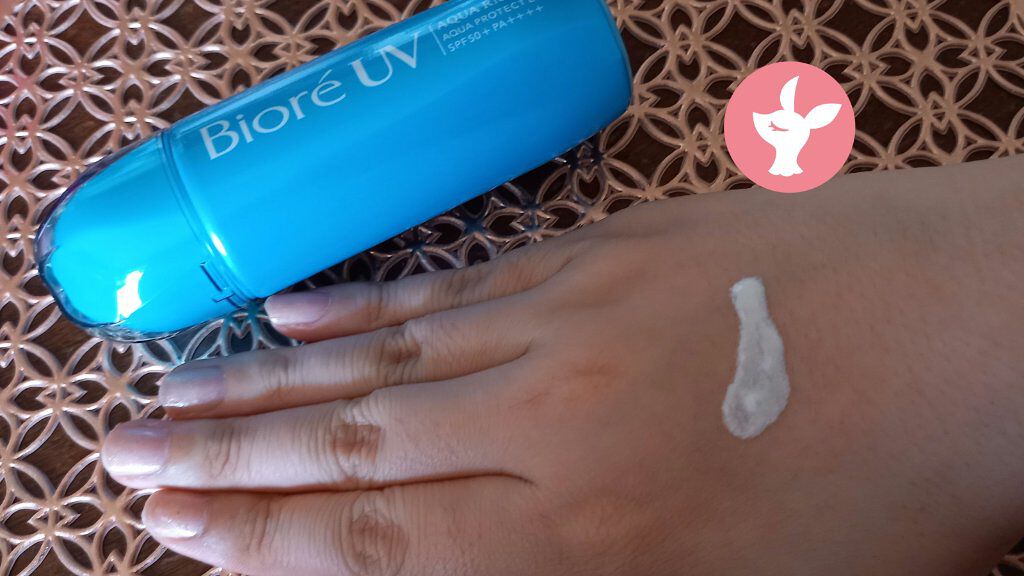 ビオレUV アクアリッチ アクアプロテクトローション(水層パック)/ビオレ/日焼け止めローションを使ったクチコミ（3枚目）