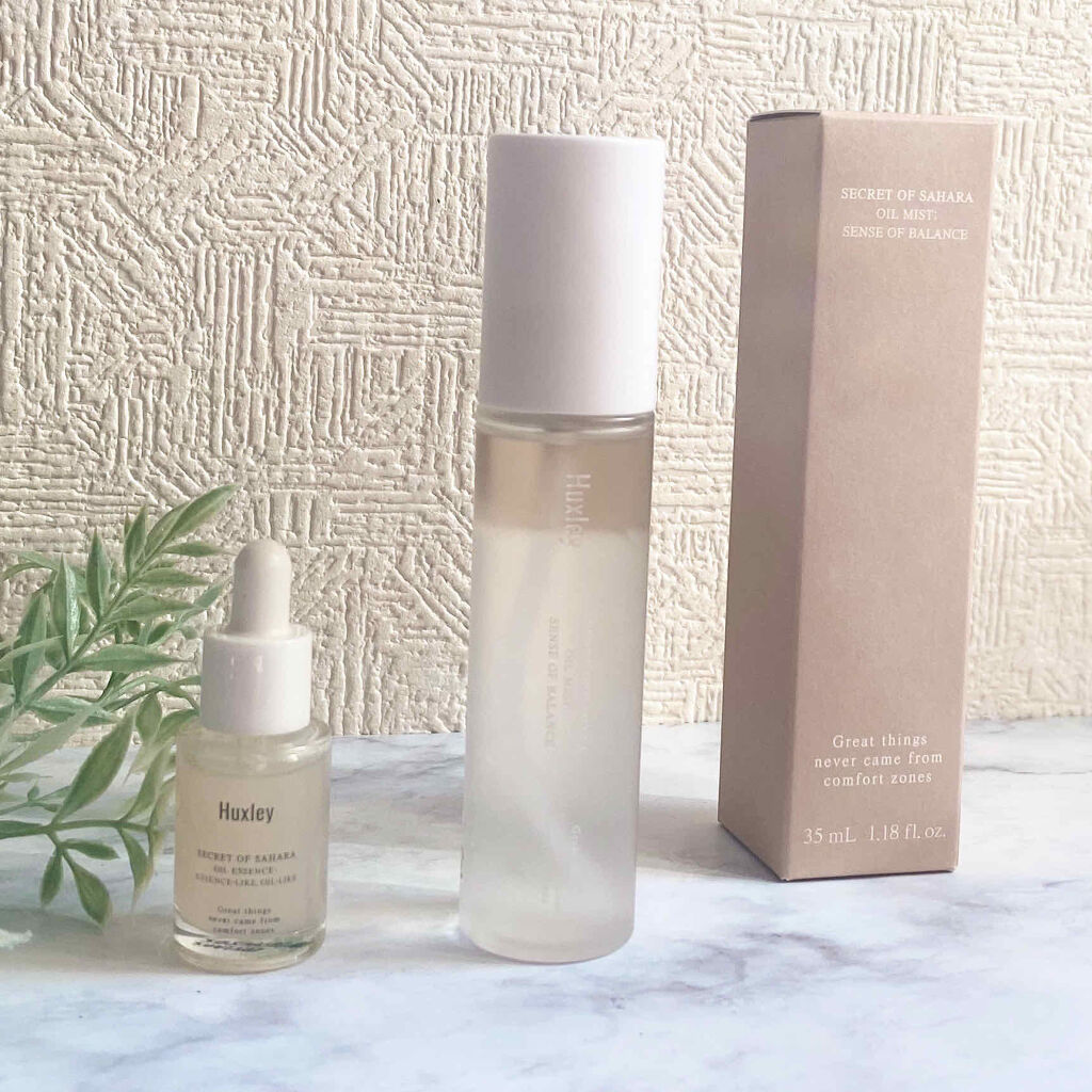 Huxley オイルミスト; センスオブバランス のクチコミ「◇CAオイル✈️◇
﻿
＊ハクスリー﻿
　オイルミスト；センスオブバランス﻿
　（オイルエッセ.....」（2枚目）