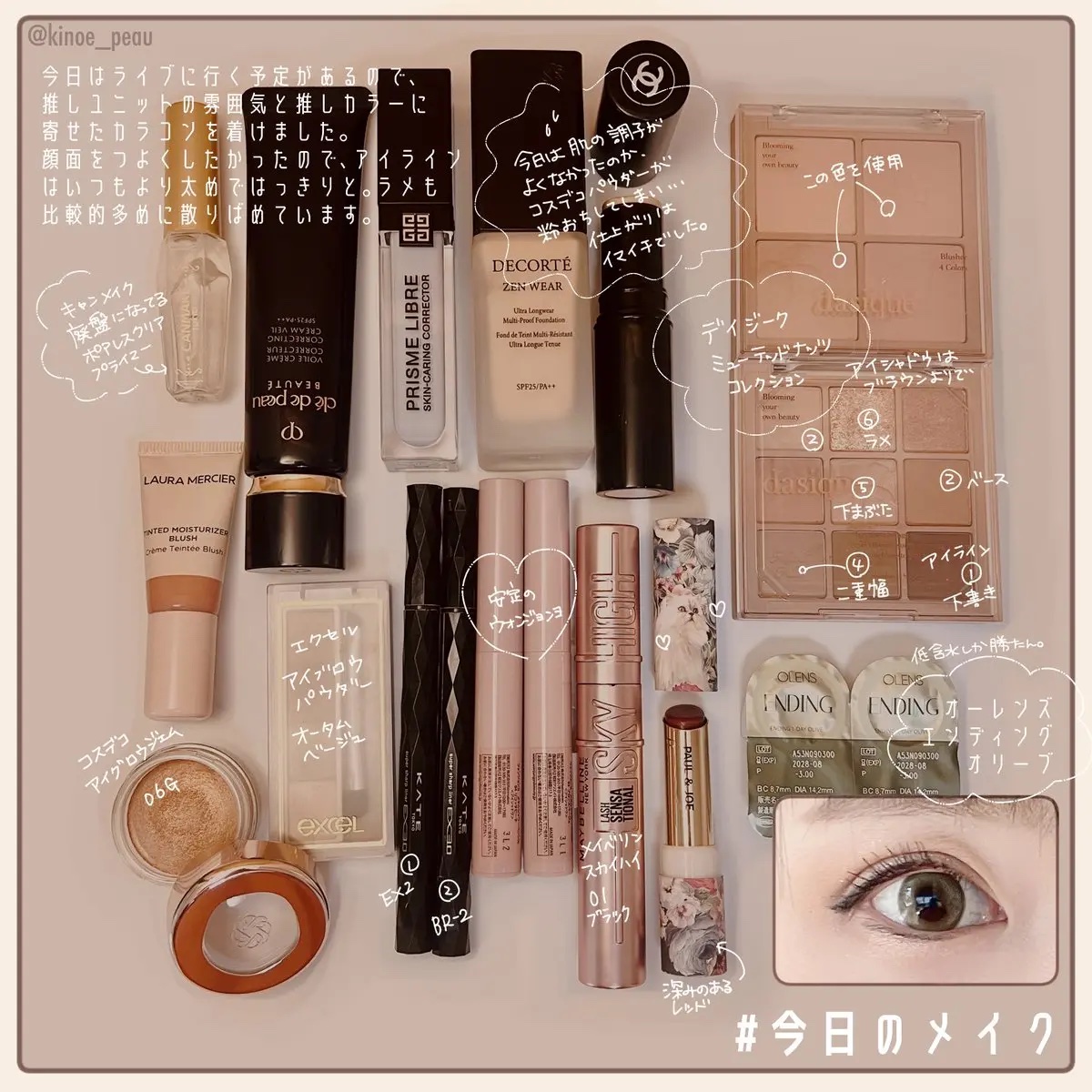 グロウ アンド ゴー フォース ティンティド モイスチャライザー ブラッシュ コレクション /ローラ メルシエ/メイクアップキットを使ったクチコミ（2枚目）