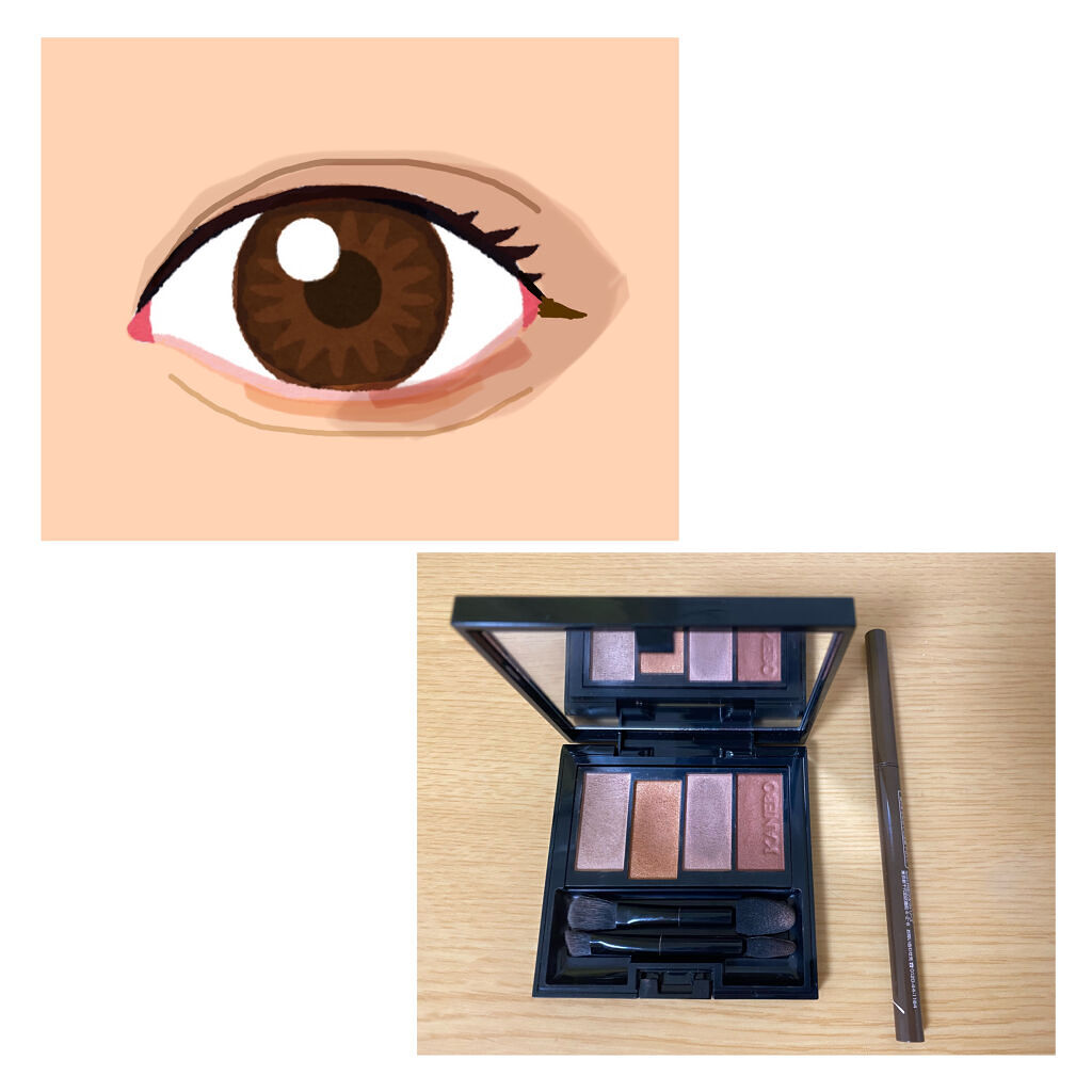 レイヤードカラーズアイシャドウ/KANEBO/アイシャドウパレットを使ったクチコミ（1枚目）