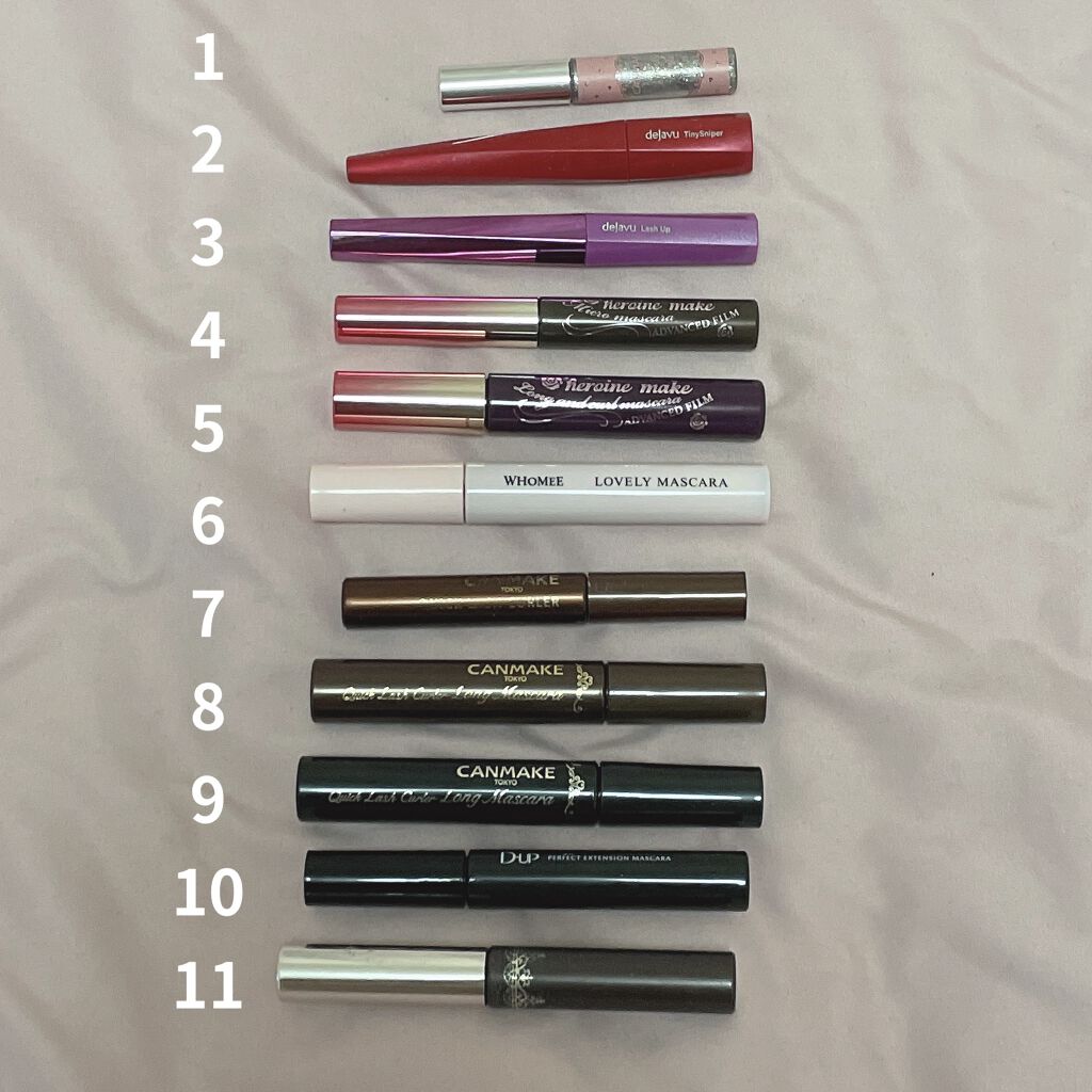 クイックラッシュカーラー　ロングマスカラ/キャンメイク/マスカラを使ったクチコミ（2枚目）