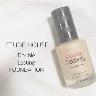 ETUDE HOUSE ￤ Double Lasting FOUNDATION

─────────────────────

カラー￤ニュートラルベージュ
テクスチャー￤ゆるめ トロっとしてます。
香