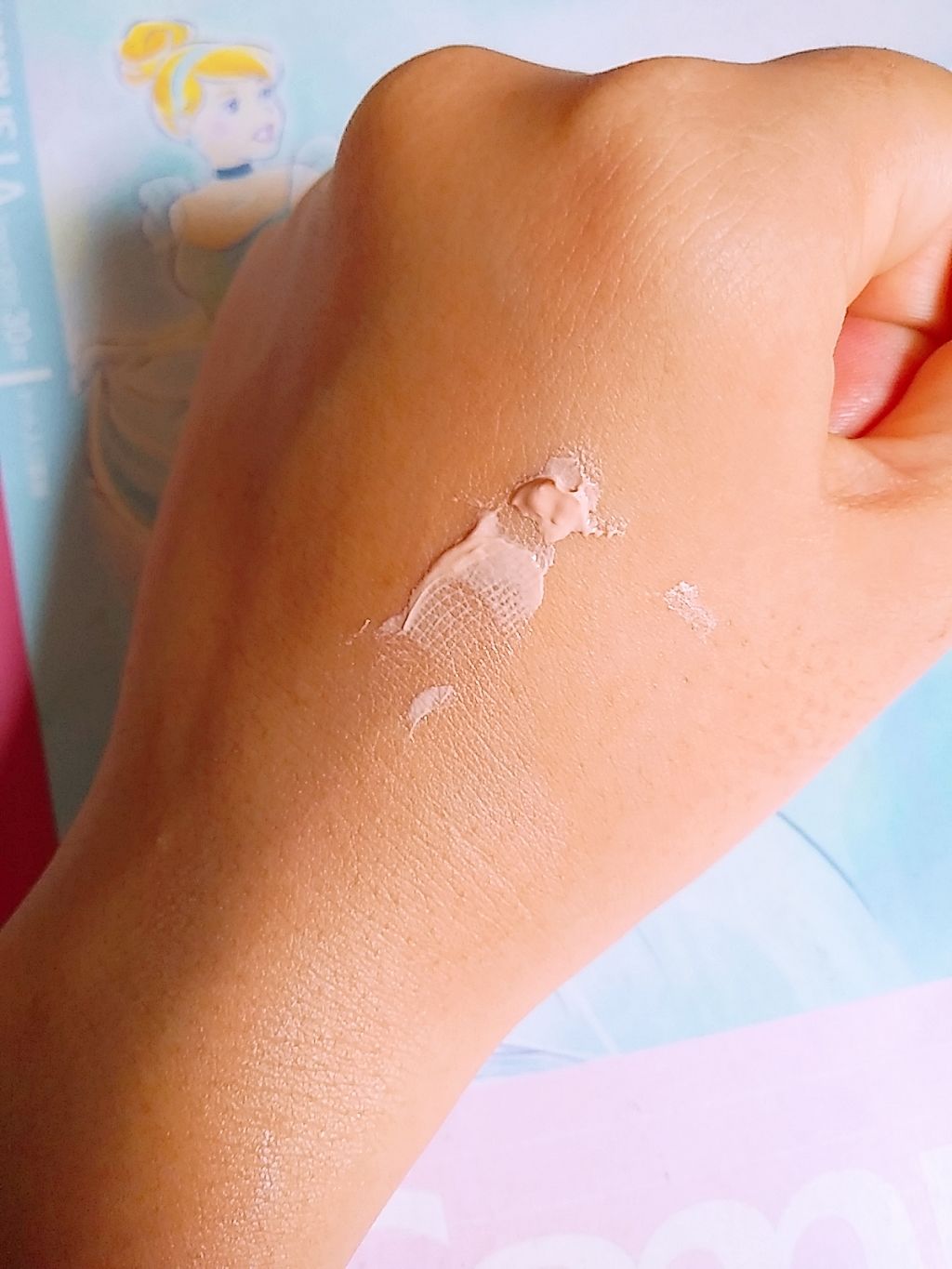 フェイクヌードクリーム/素肌記念日/クリーム・エマルジョンファンデーションを使ったクチコミ(2枚目)